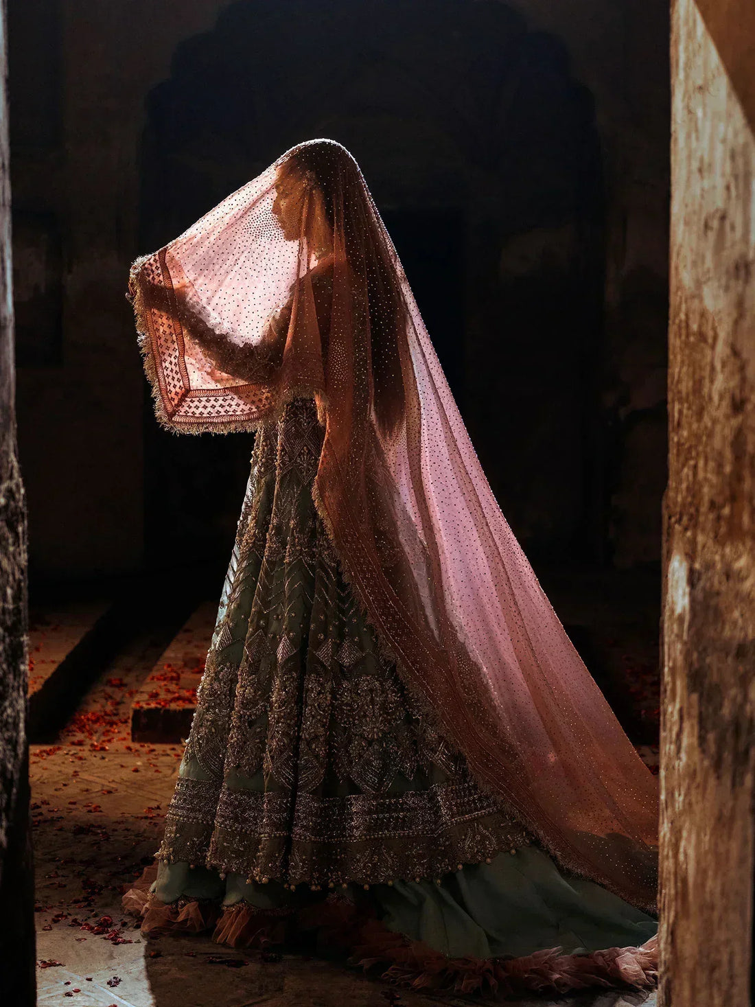 Maryam Hussain | Gulaab Wedding Formals 24 | Roshan - Aqsa Fabrics