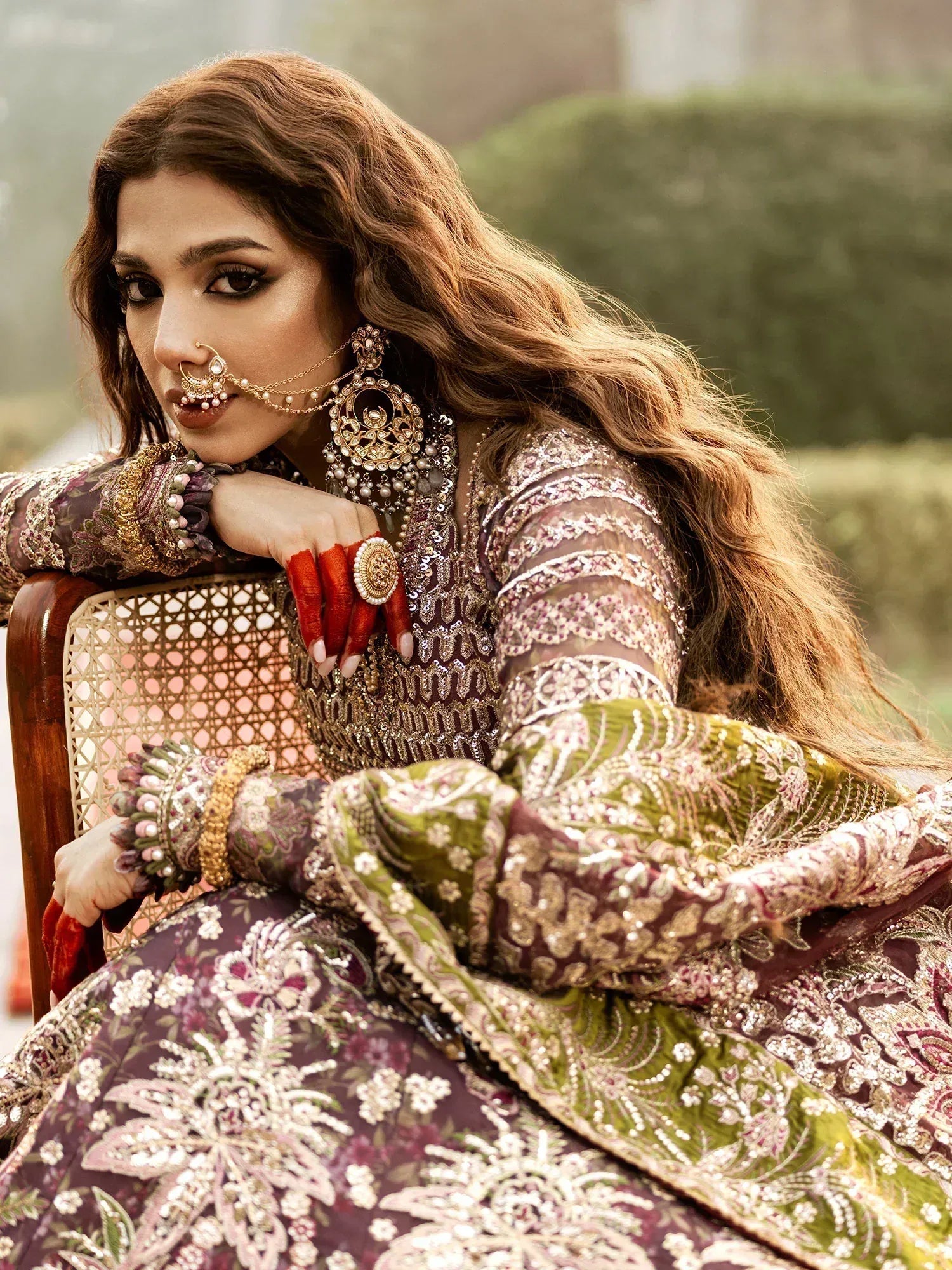 Maryam Hussain | Gulaab Wedding Formals 24 | Ronak - Aqsa Fabrics