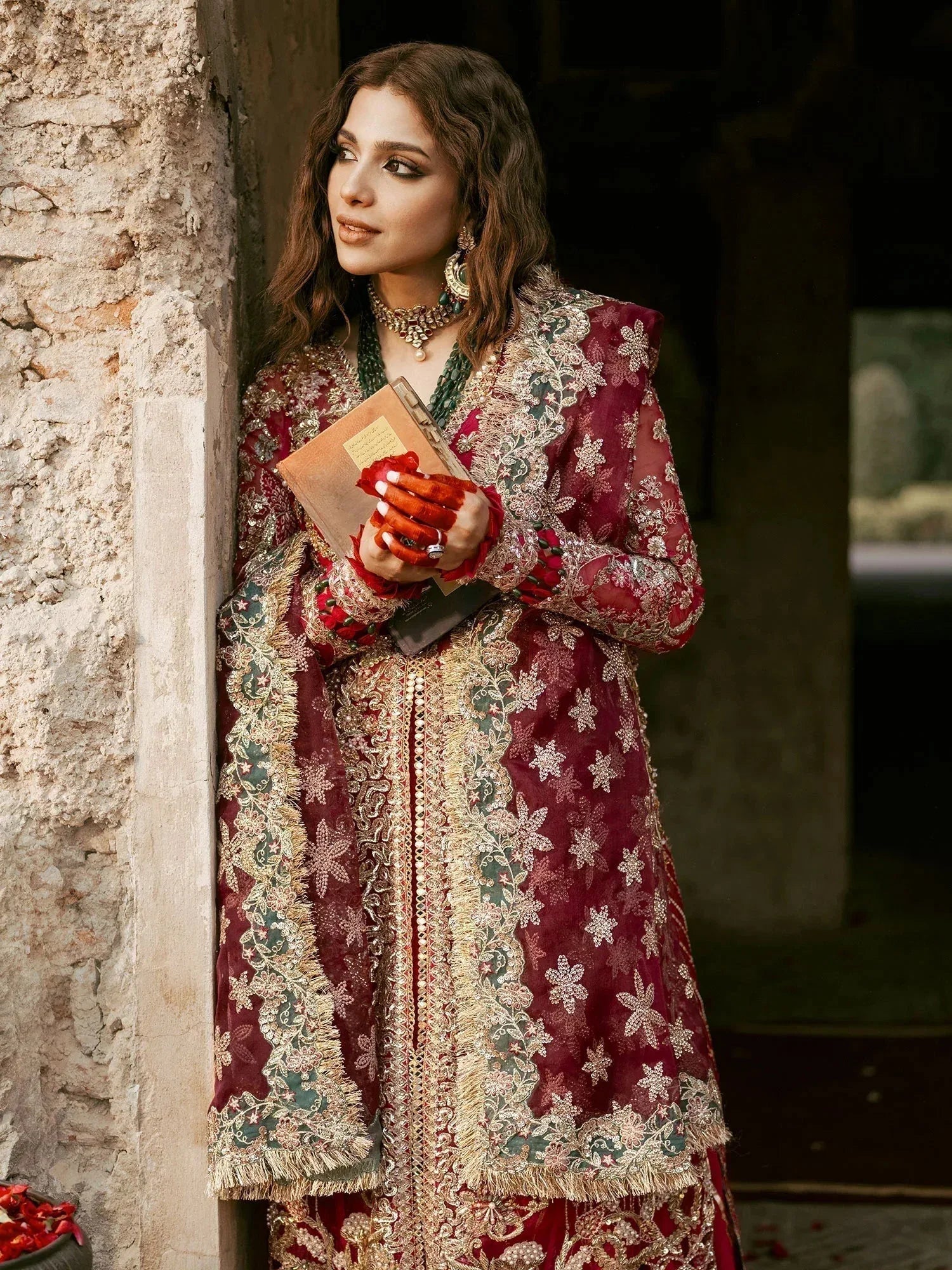 Maryam Hussain | Gulaab Wedding Formals 24 | Ishq - Aqsa Fabrics