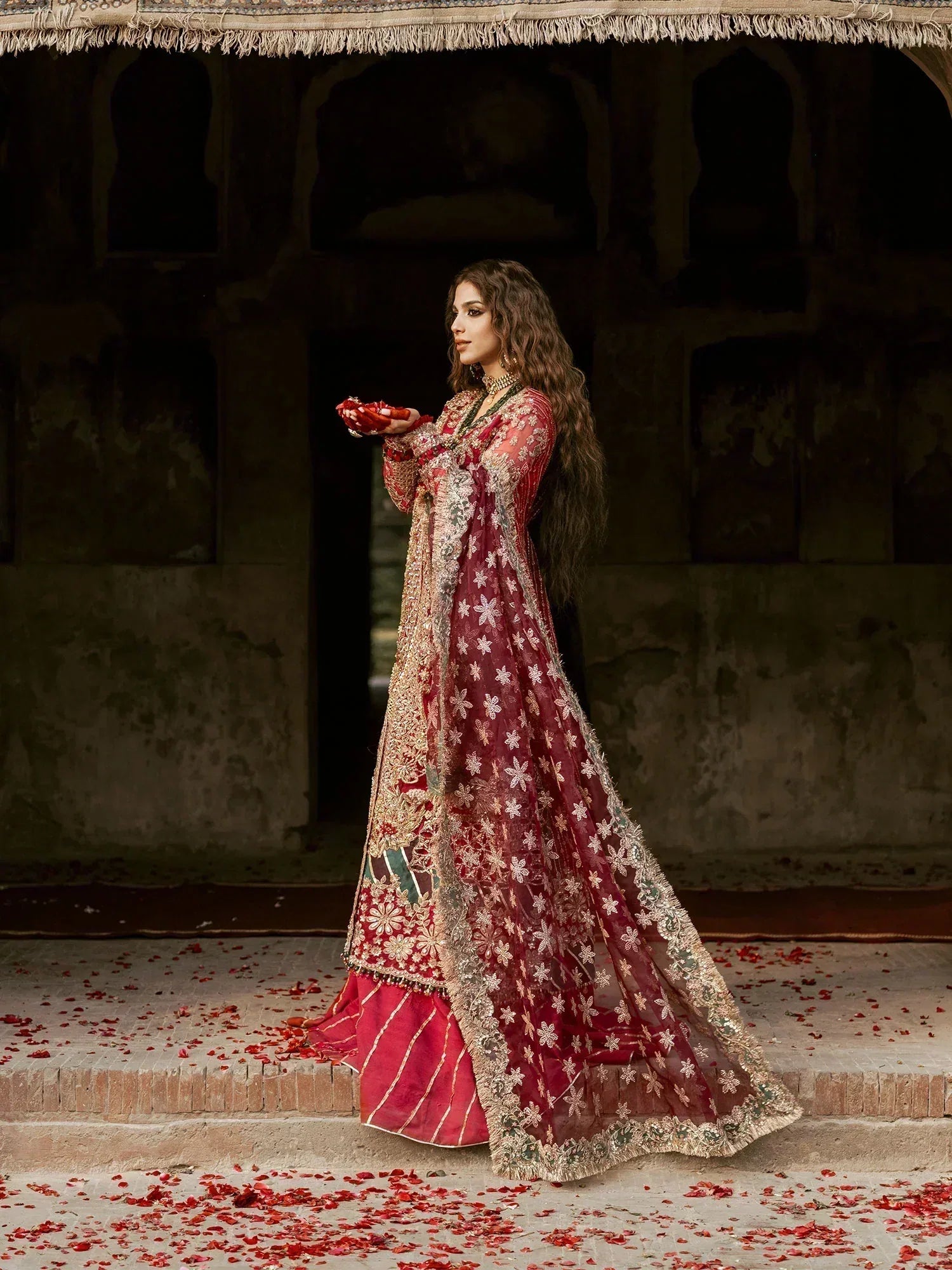 Maryam Hussain | Gulaab Wedding Formals 24 | Ishq - Aqsa Fabrics