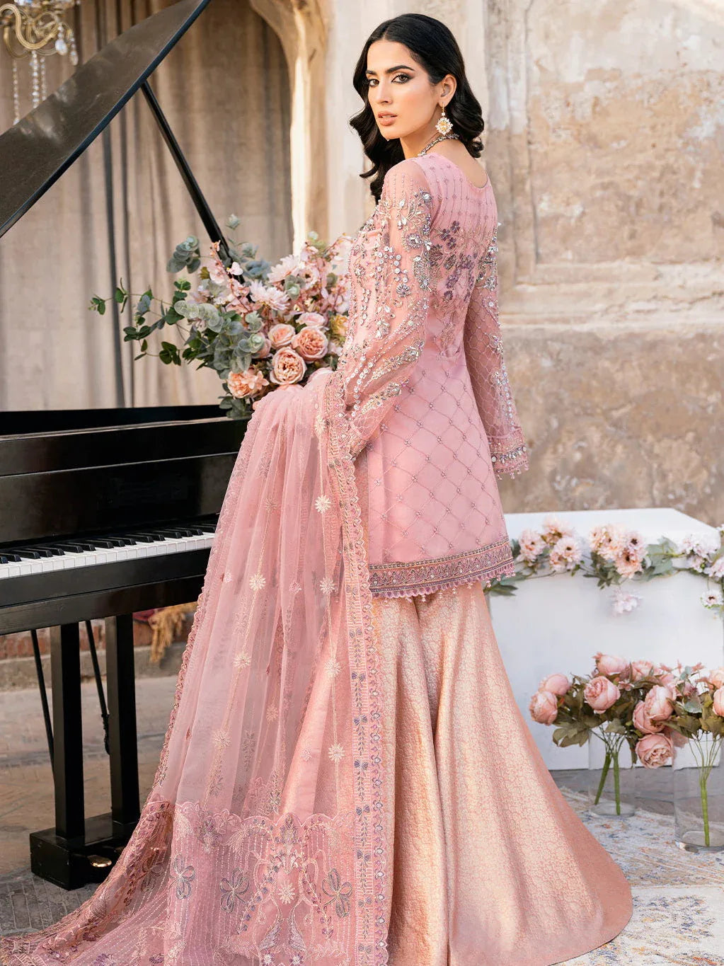Ramsha | Luxury Wedding | H-207 - Aqsa Fabrics