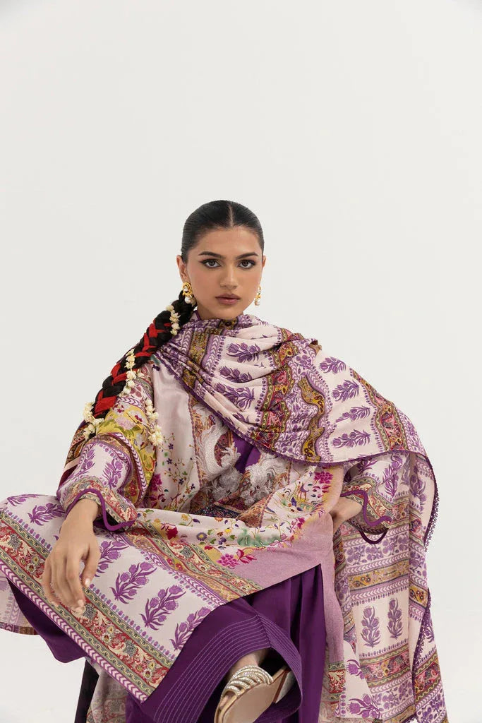 Sana Safinaz | Mahay Winter 25 | H255-001B-3CY - Aqsa Fabrics