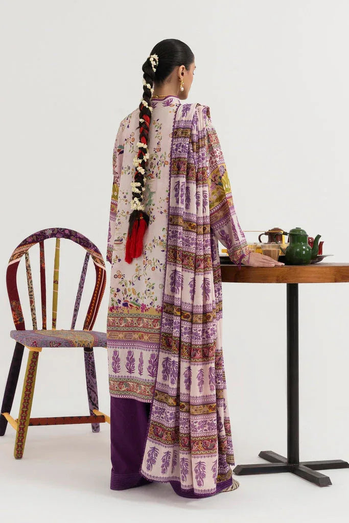 Sana Safinaz | Mahay Winter 25 | H255-001B-3CY - Aqsa Fabrics