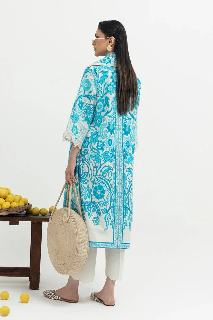 Sana Safinaz | Mahay Winter 25 | H255-002B-2BQ - Aqsa Fabrics