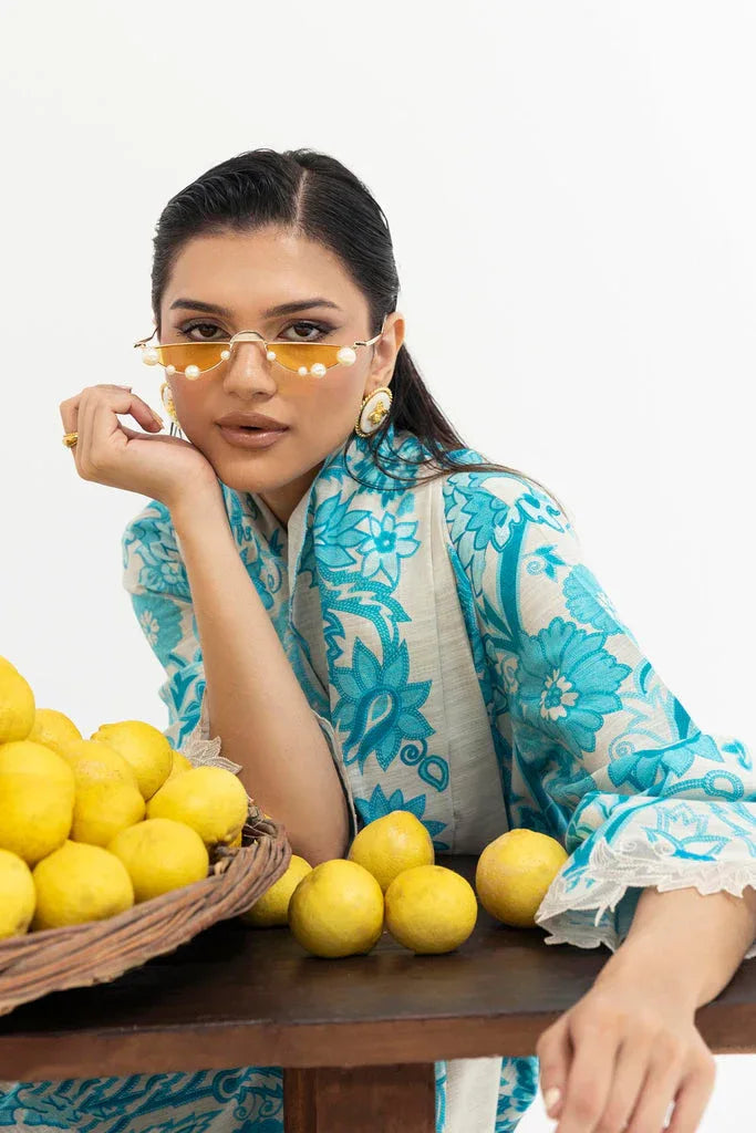 Sana Safinaz | Mahay Winter 25 | H255-002B-2BQ - Aqsa Fabrics