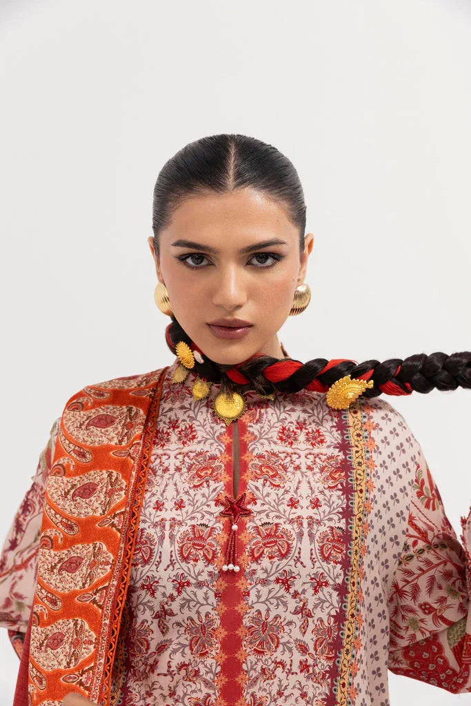 Sana Safinaz | Mahay Winter 25 | H255-003A - Aqsa Fabrics