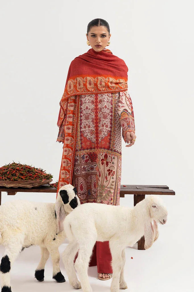 Sana Safinaz | Mahay Winter 25 | H255-003A - Aqsa Fabrics