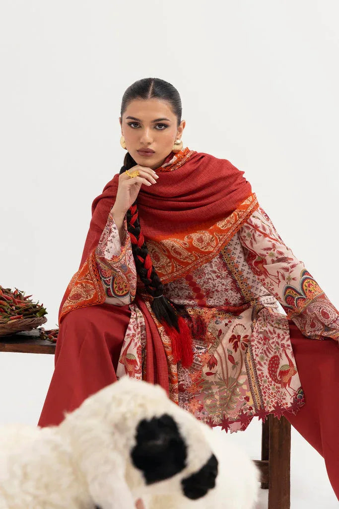 Sana Safinaz | Mahay Winter 25 | H255-003A - Aqsa Fabrics