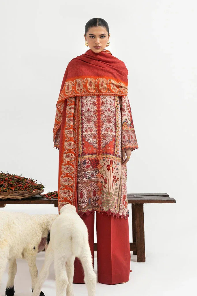 Sana Safinaz | Mahay Winter 25 | H255-003A - Aqsa Fabrics