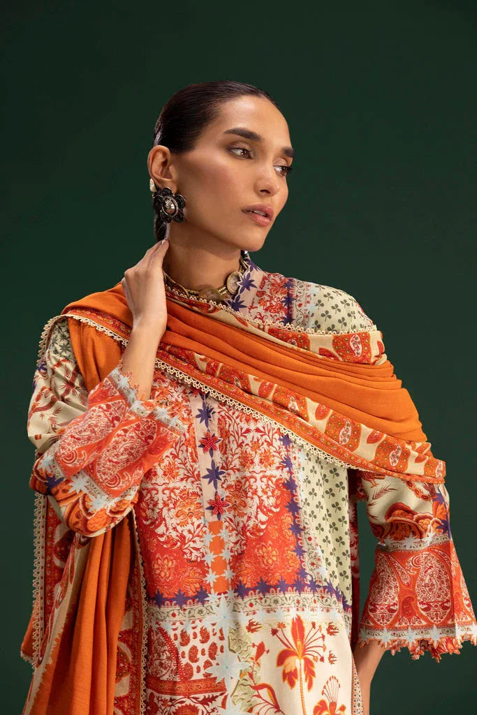 Sana Safinaz | Mahay Winter 25 | H255-003B-3CY - Aqsa Fabrics