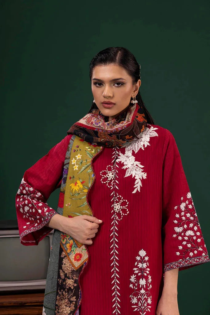 Sana Safinaz | Mahay Winter 25 | H255-006A-3CQ - Aqsa Fabrics