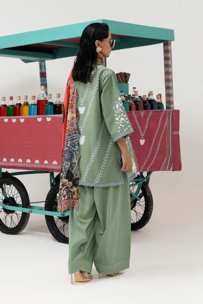 Sana Safinaz | Mahay Winter 25 | H255-006B-3CQ - Aqsa Fabrics