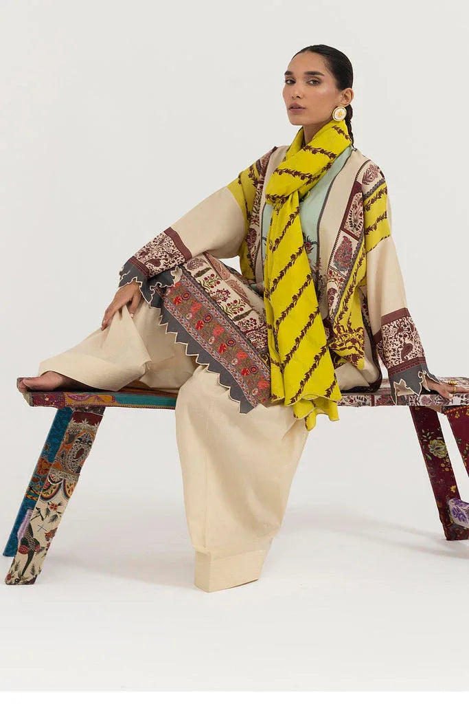 Sana Safinaz | Mahay Winter 25 | H255-007A-2DA - Aqsa Fabrics
