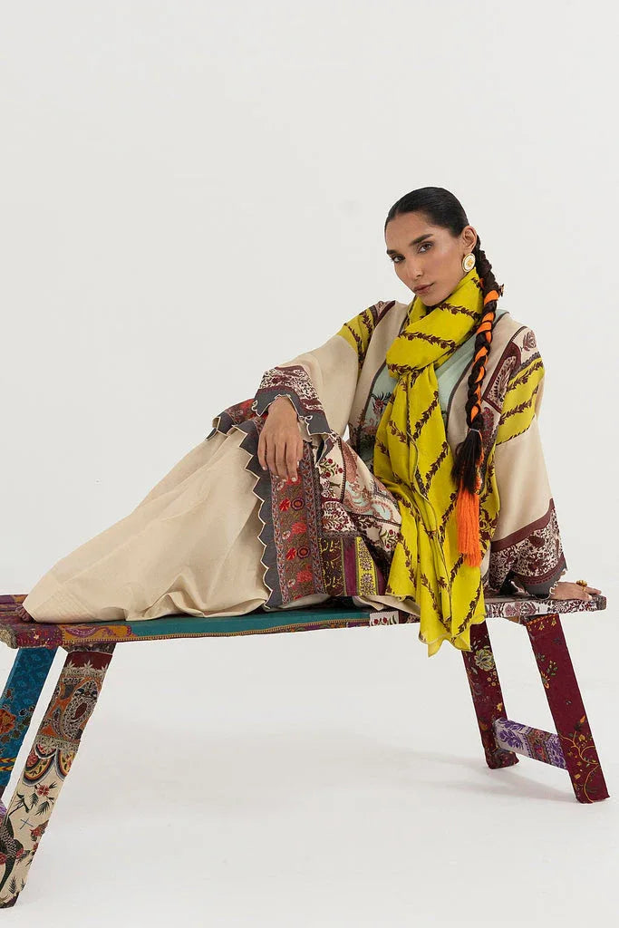 Sana Safinaz | Mahay Winter 25 | H255-007A-2DA - Aqsa Fabrics