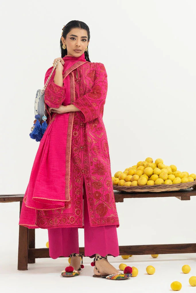 Sana Safinaz | Mahay Winter 25 | H255-008A-2Q - Aqsa Fabrics