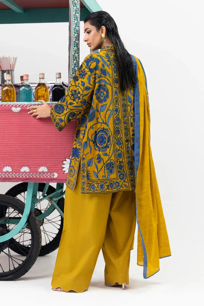 Sana Safinaz | Mahay Winter 25 |H255-008B-2Q - Aqsa Fabrics