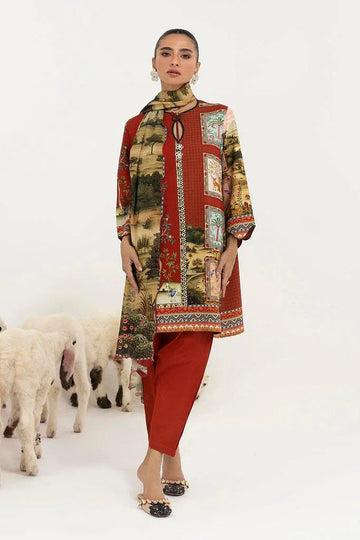 Sana Safinaz | Mahay Winter 25 | H255-009A-2DA - Aqsa Fabrics