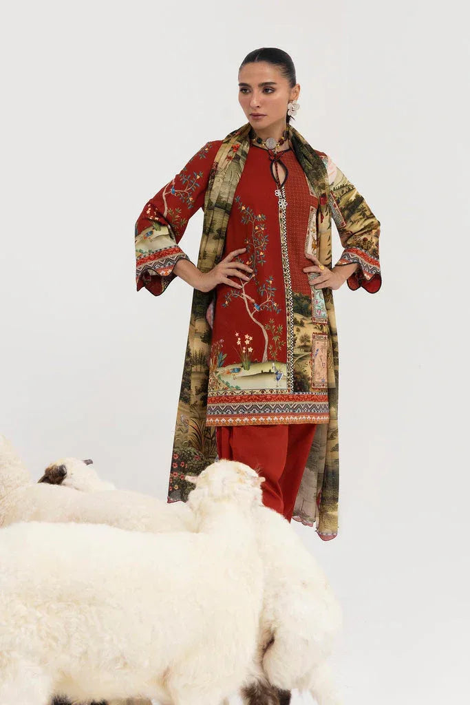 Sana Safinaz | Mahay Winter 25 | H255-009A-2DA - Aqsa Fabrics
