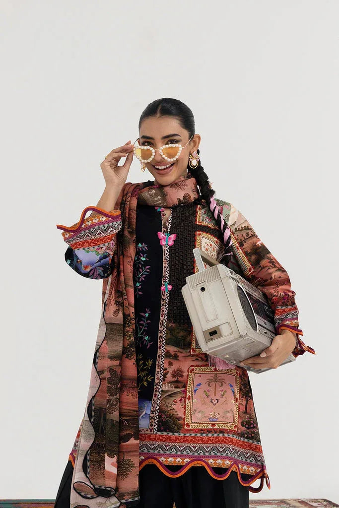 Sana Safinaz | Mahay Winter 25 | H255-009B-2DA - Aqsa Fabrics