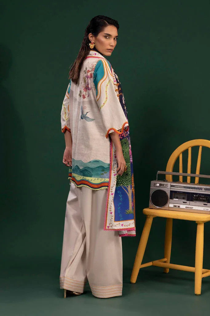 Sana Safinaz | Mahay Winter 25 | H255-010A-2Q - Aqsa Fabrics