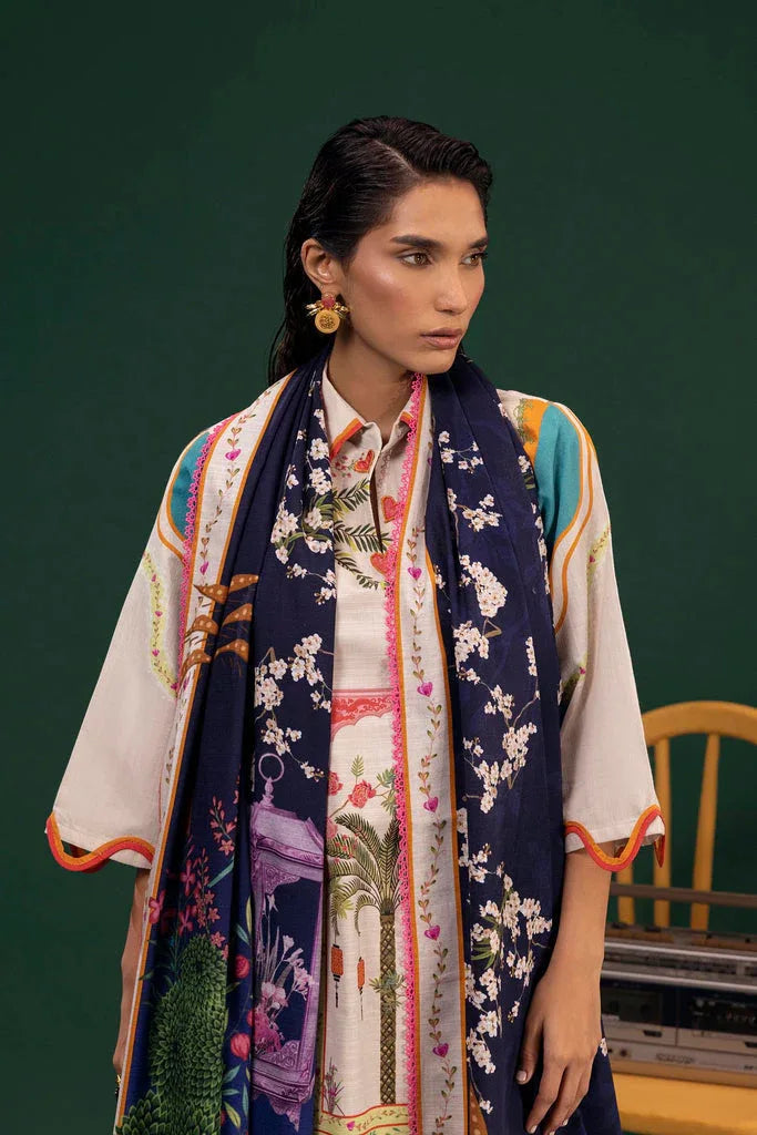 Sana Safinaz | Mahay Winter 25 | H255-010A-2Q - Aqsa Fabrics