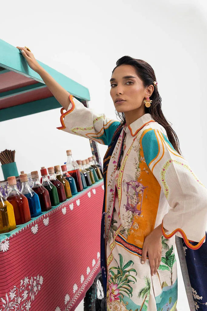 Sana Safinaz | Mahay Winter 25 | H255-010A-2Q - Aqsa Fabrics