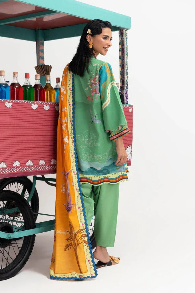 Sana Safinaz | Mahay Winter 25 | H255-010B-2Q - Aqsa Fabrics