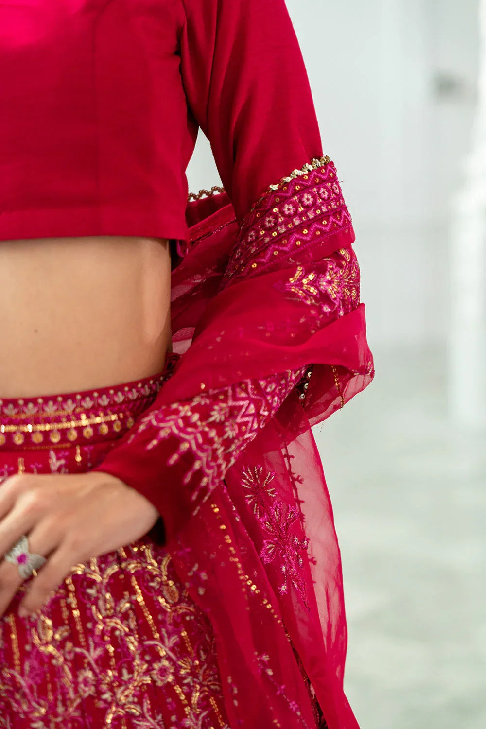 Saira Rizwan | Naqsh Festive | SRN24-04 Sharmas - Aqsa Fabrics