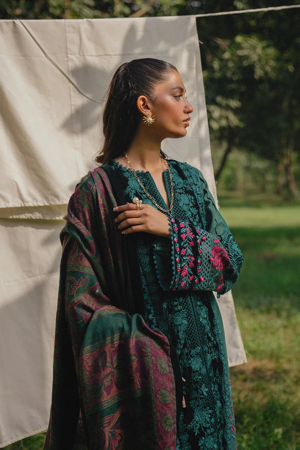 Saira Rizwan | Winter 2024 | DEA-SRW24-01 - Aqsa Fabrics