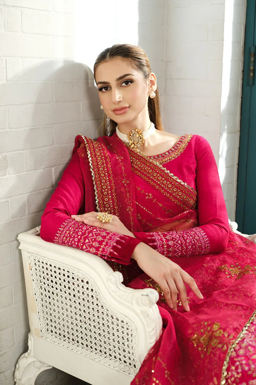 Saira Rizwan | Naqsh Festive | SRN24-04 Sharmas - Aqsa Fabrics