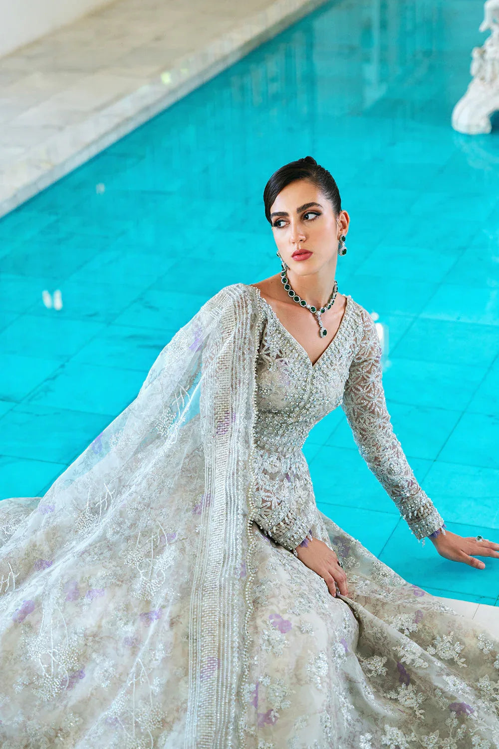Saira Rizwan | Naqsh Festive | SRN24-01  Daphne - Aqsa Fabrics