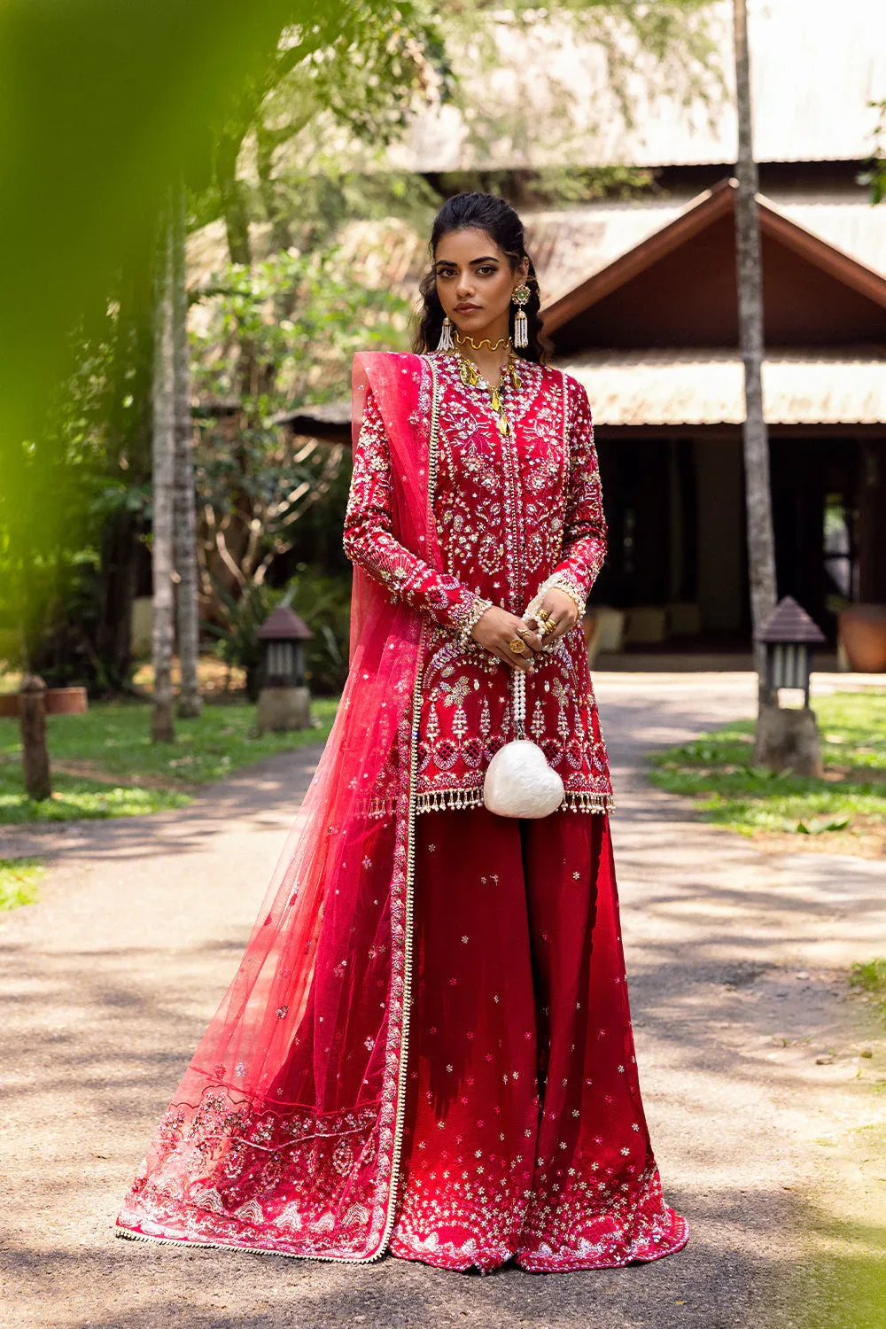 Saira Rizwan | Wedding 2025 | GOLNAR-SRF25-01 - Aqsa Fabrics