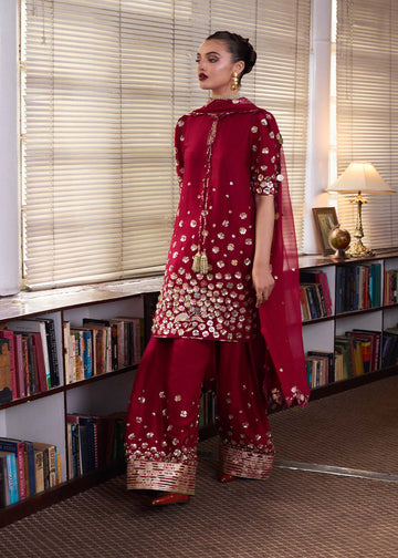Hussain Rehar | SS Luxury Pret 25 | Rasp - Aqsa Fabrics