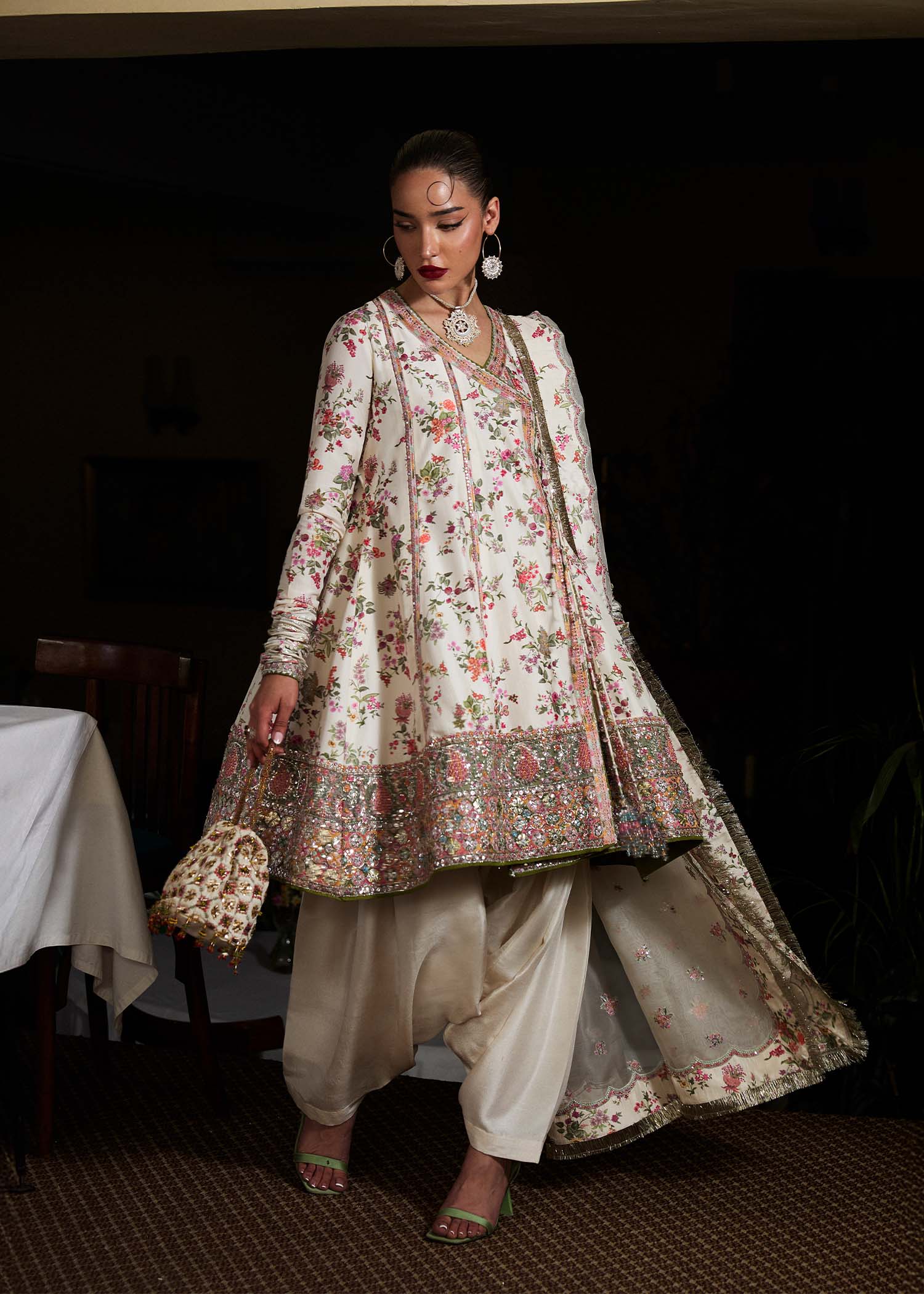 Hussain Rehar | SS Luxury Pret 25 | Inara - Aqsa Fabrics