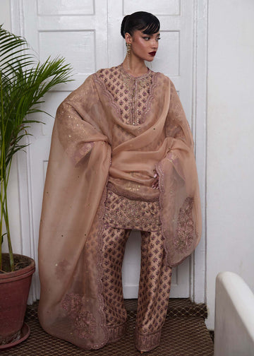 Hussain Rehar | SS Luxury Pret 25 | Fran - Aqsa Fabrics