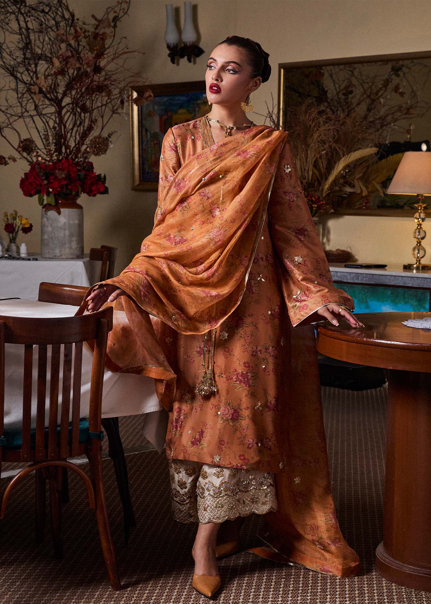 Hussain Rehar | SS Luxury Pret 25 | Dijan - Aqsa Fabrics