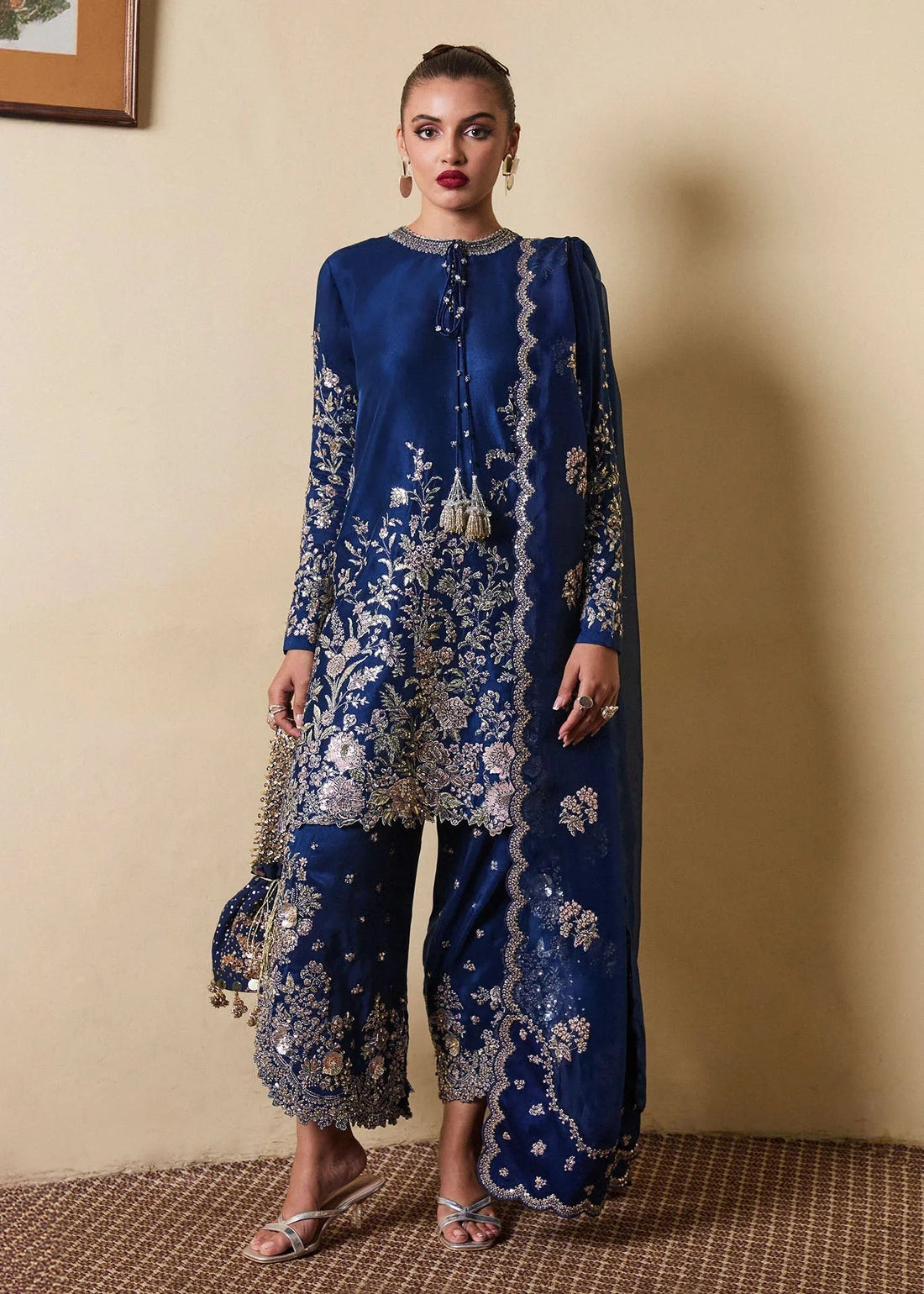 Hussain Rehar | SS Luxury Pret 25 | Twil - Aqsa Fabrics