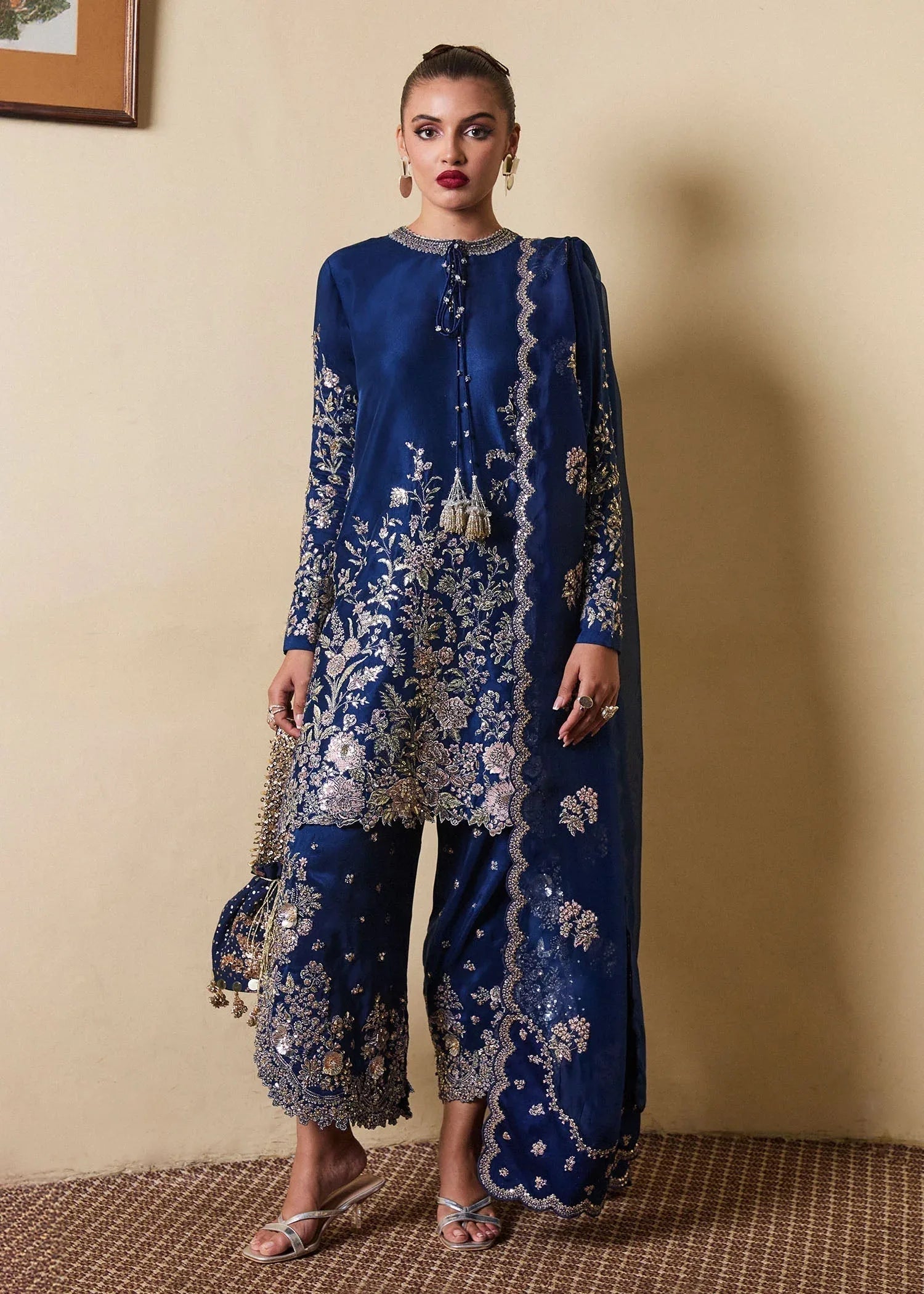 Hussain Rehar | SS Luxury Pret 25 | Twil - Aqsa Fabrics