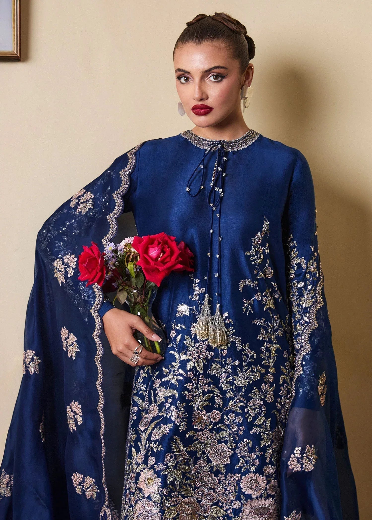 Hussain Rehar | SS Luxury Pret 25 | Twil - Aqsa Fabrics