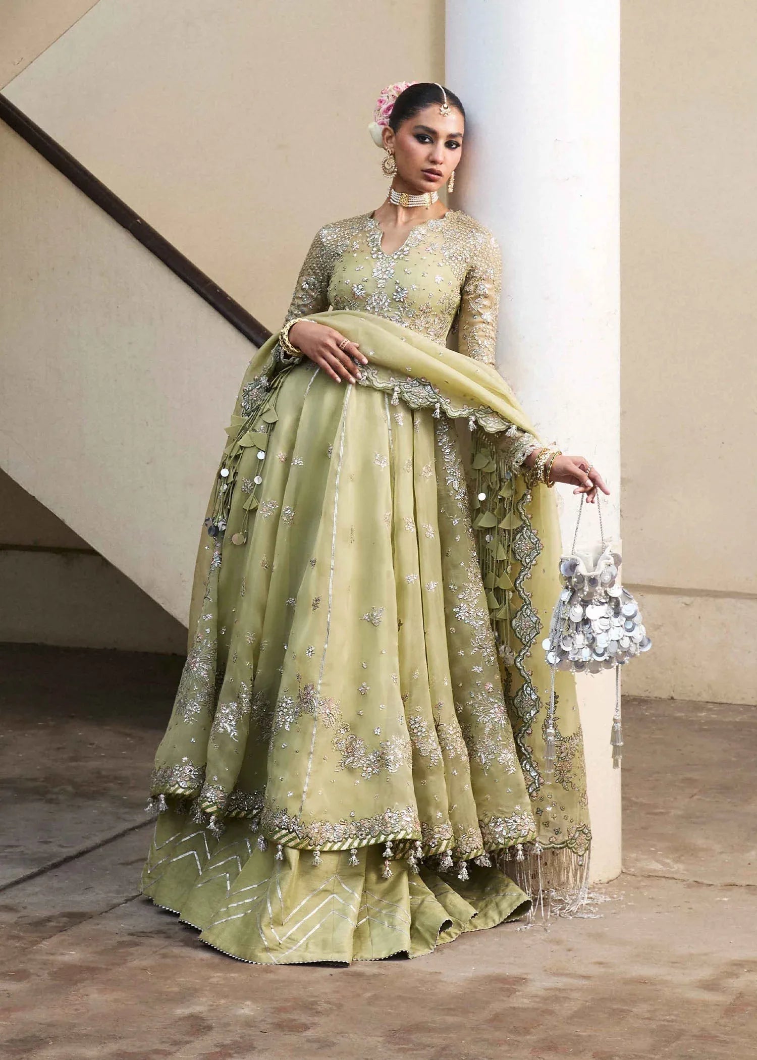 Hussain Rehar | Darlings Festive 25 | Tahiri - Aqsa Fabrics
