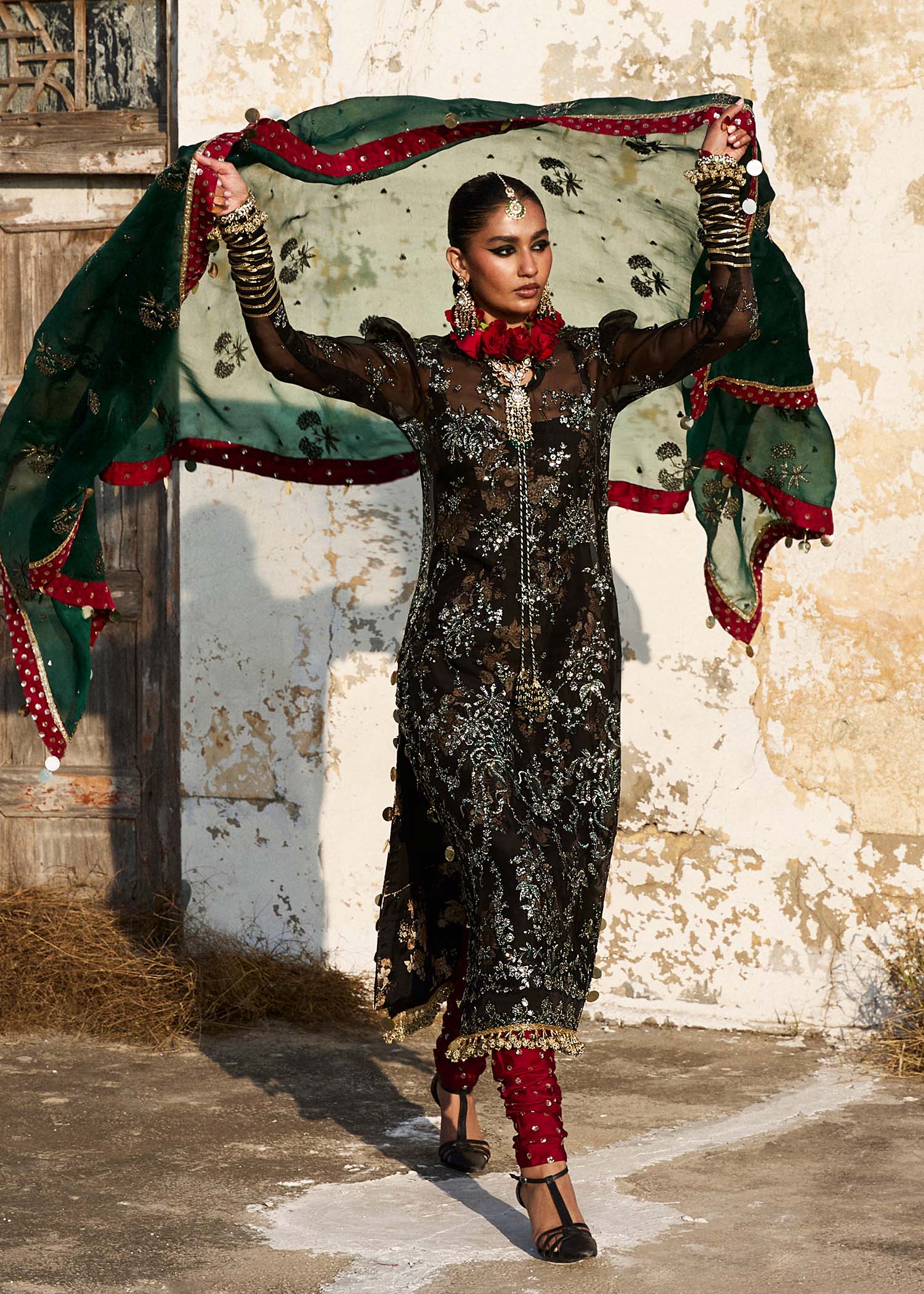 Hussain Rehar | Darlings Festive 25 | Shama - Aqsa Fabrics
