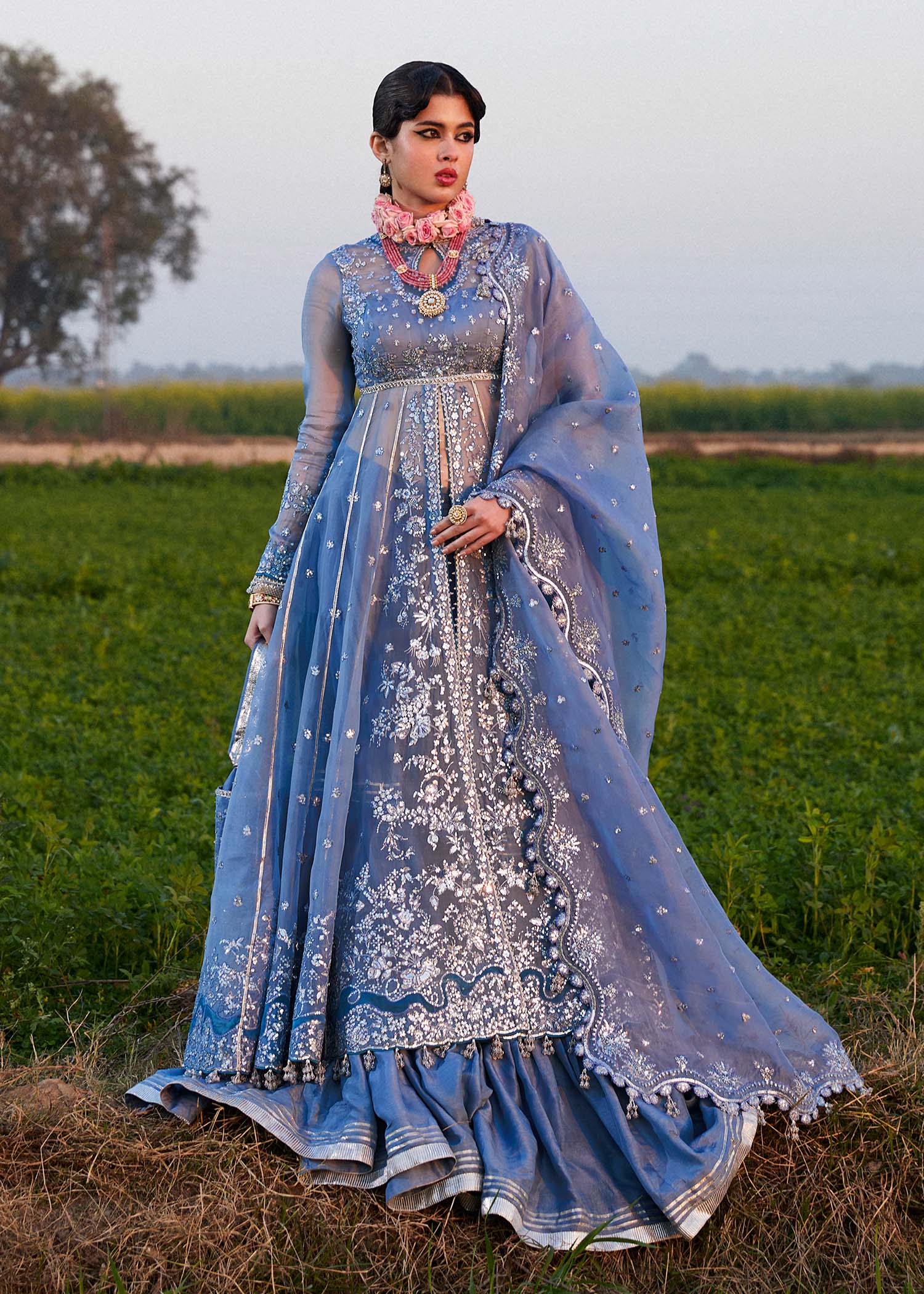 Hussain Rehar | Darlings Festive 25 | Mira - Aqsa Fabrics