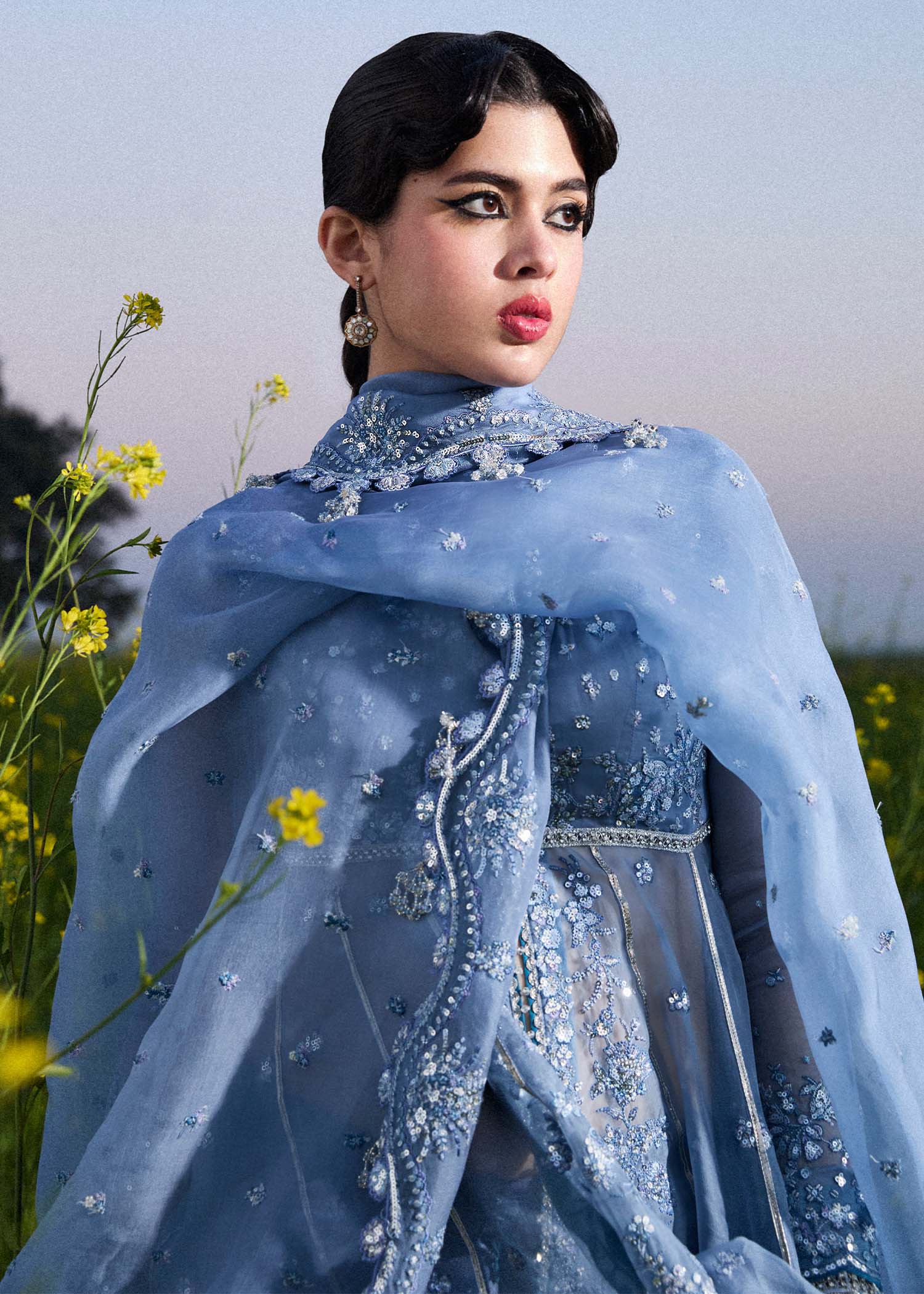 Hussain Rehar | Darlings Festive 25 | Mira - Aqsa Fabrics