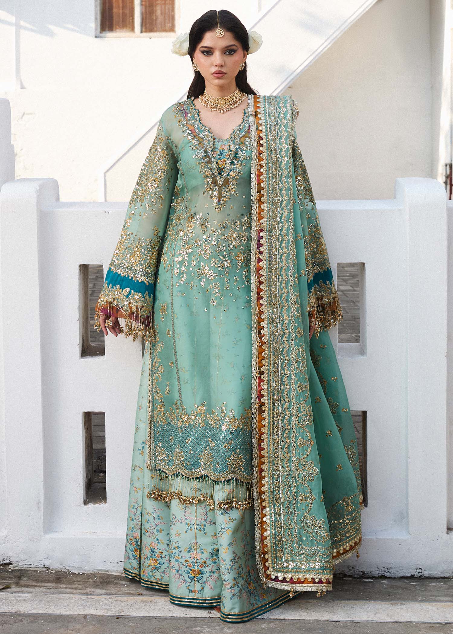 Hussain Rehar | Darlings Festive 25 | Miraye - Aqsa Fabrics