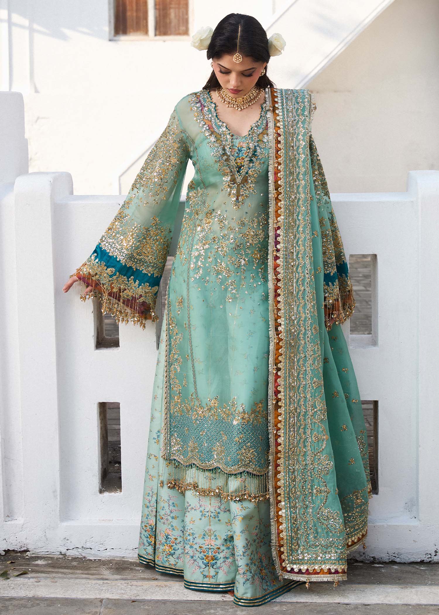Hussain Rehar | Darlings Festive 25 | Miraye - Aqsa Fabrics