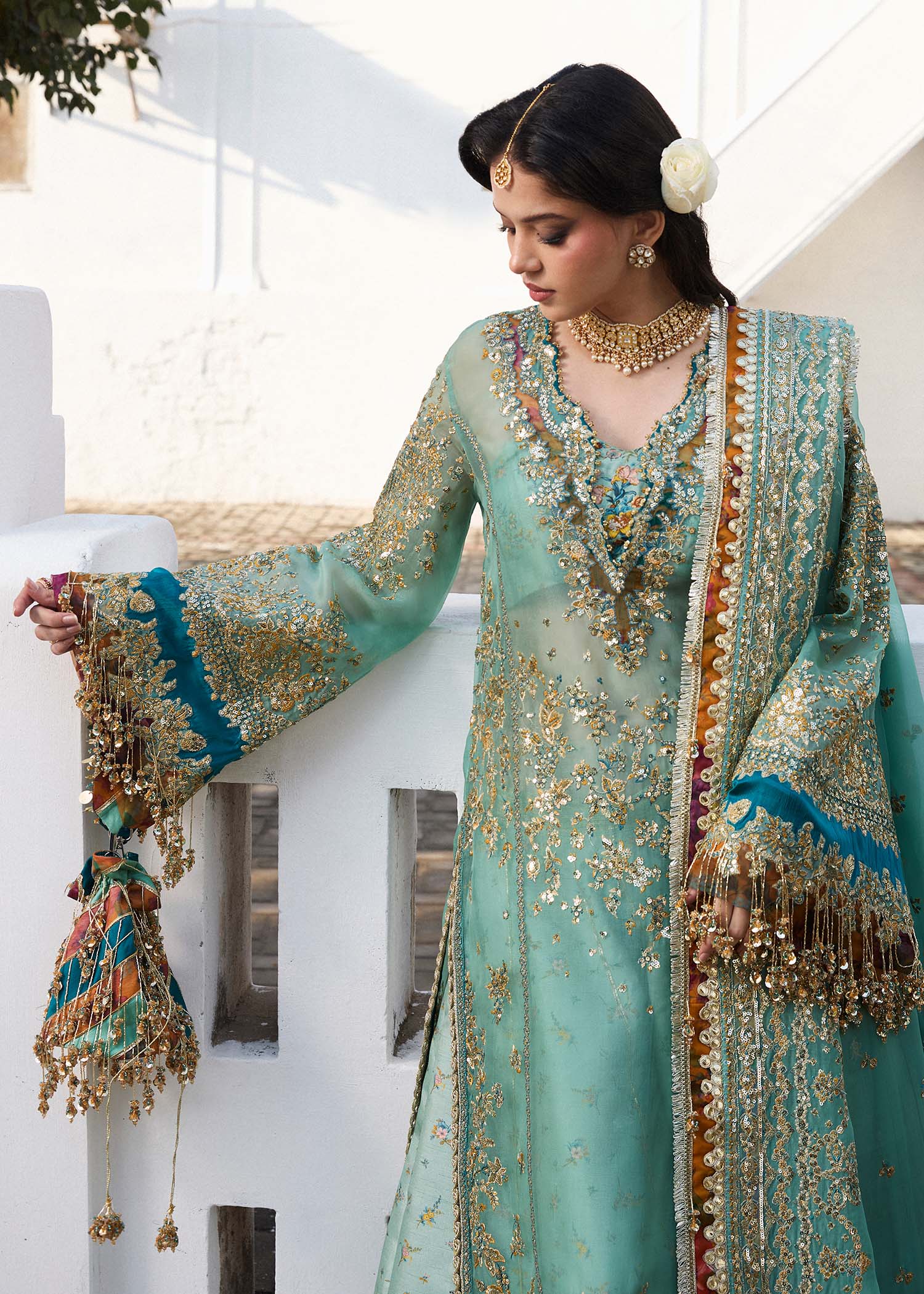 Hussain Rehar | Darlings Festive 25 | Miraye - Aqsa Fabrics