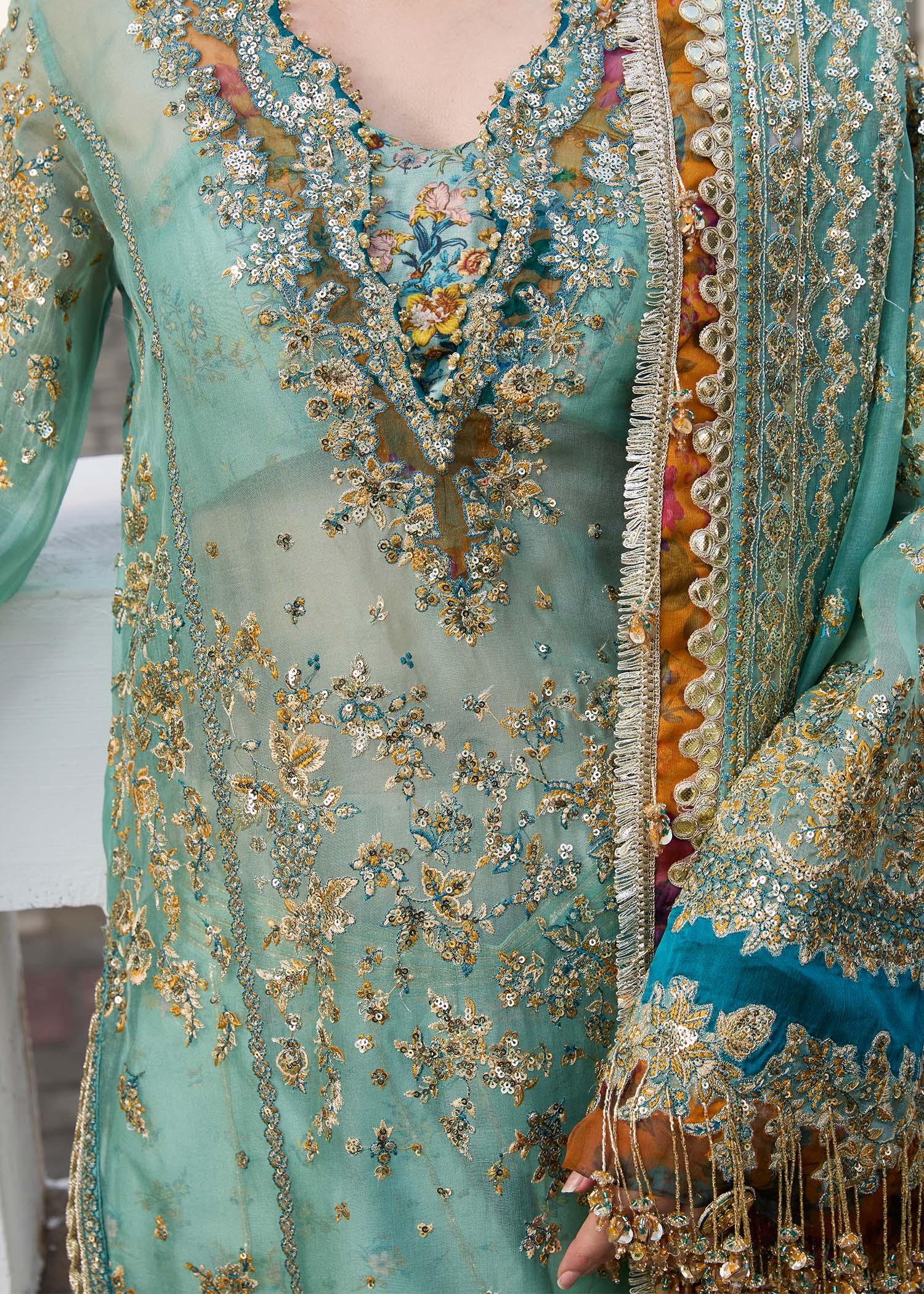 Hussain Rehar | Darlings Festive 25 | Miraye - Aqsa Fabrics