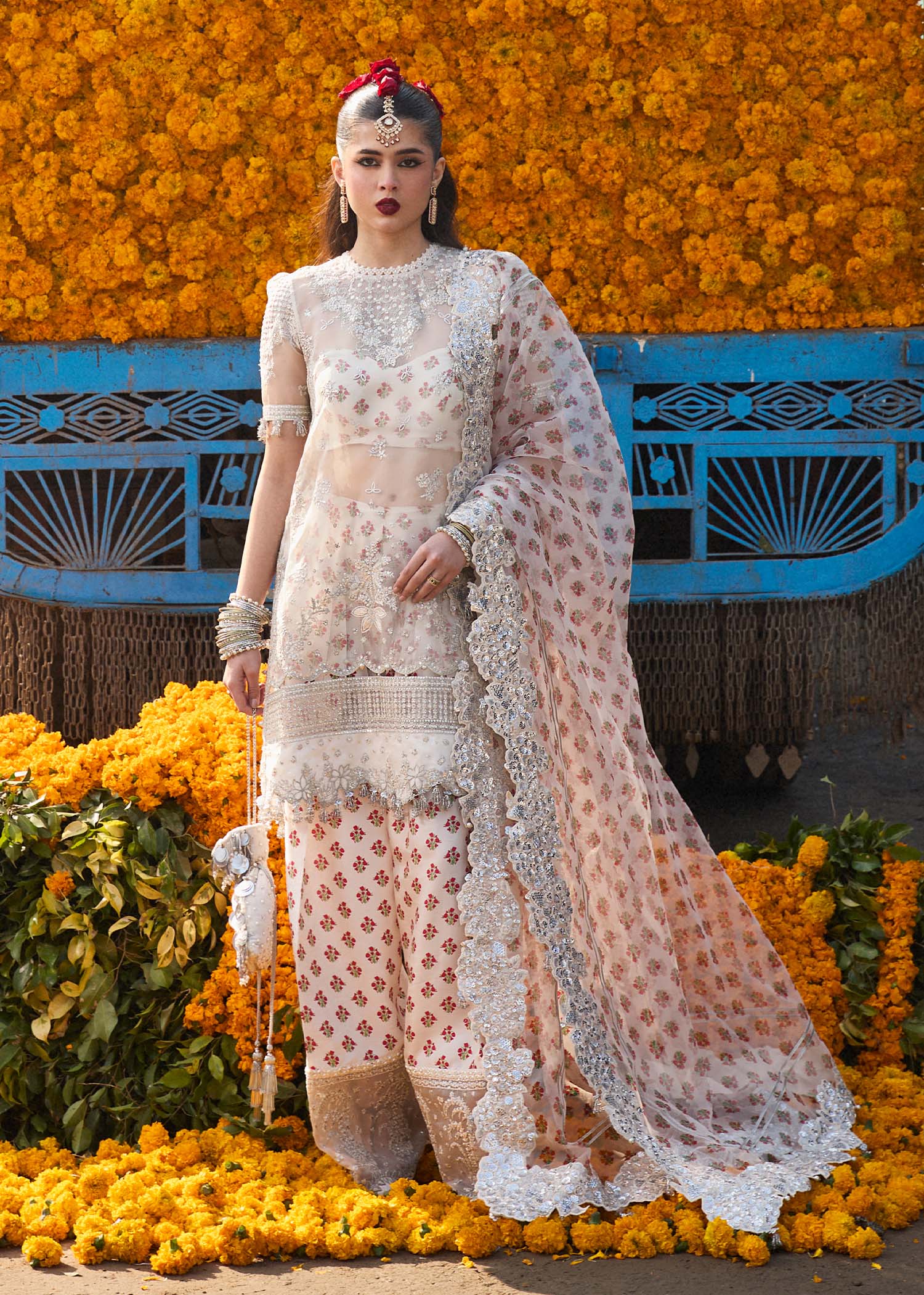 Hussain Rehar | Darlings Festive 25 | Zareen - Aqsa Fabrics