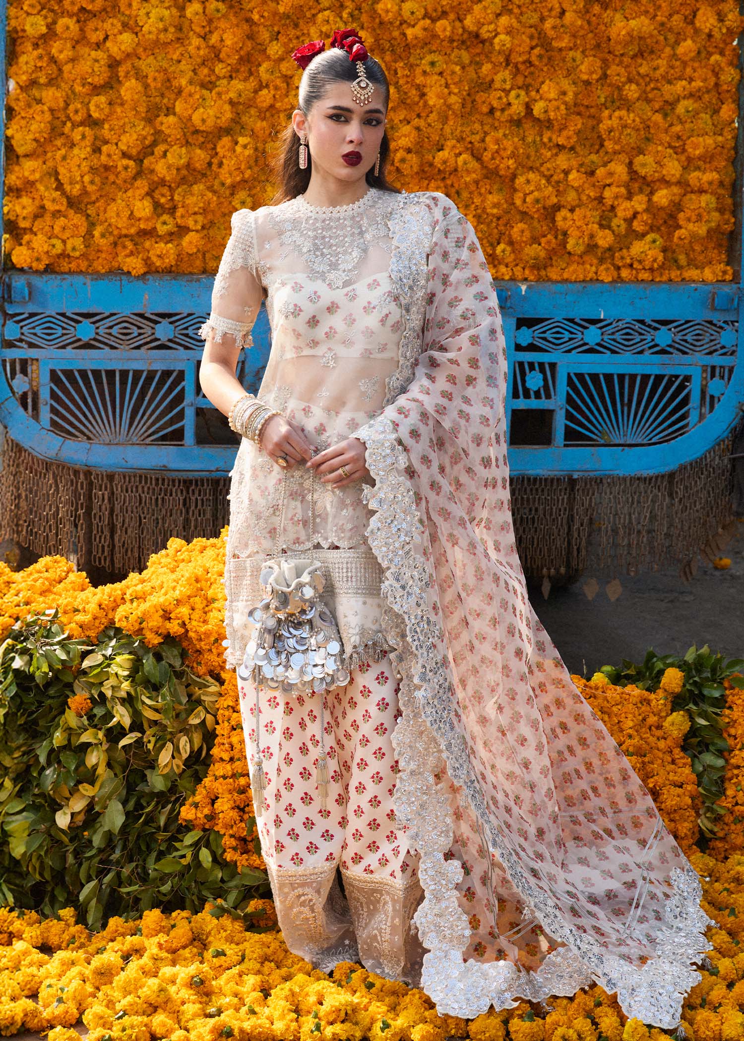 Hussain Rehar | Darlings Festive 25 | Zareen - Aqsa Fabrics