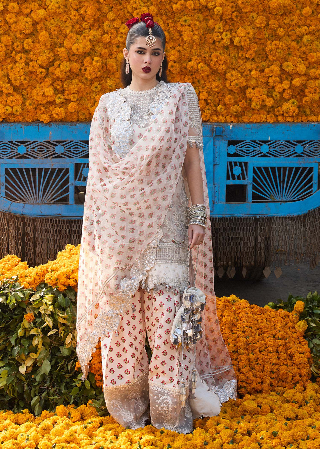 Hussain Rehar | Darlings Festive 25 | Zareen - Aqsa Fabrics